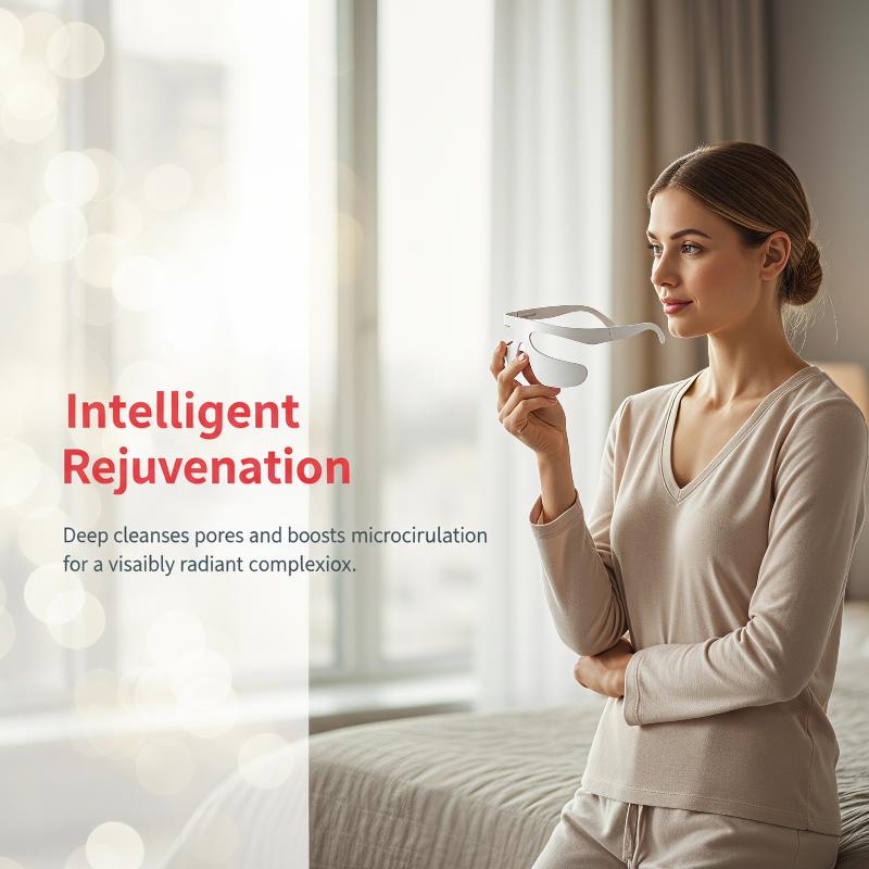Light Therapy Glasses - Massaggiatore Oculare Intelligente Portatile con Terapia