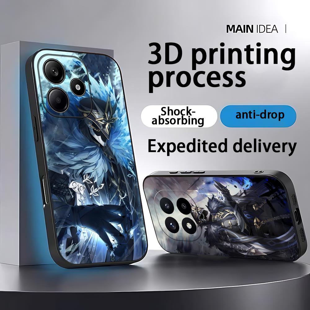 Xiaomi Redmi Note 13 - Genshin Impact Capitano Cassa Del Telefono